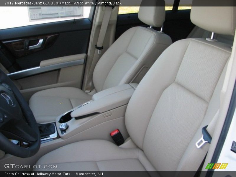 Arctic White / Almond/Black 2012 Mercedes-Benz GLK 350 4Matic