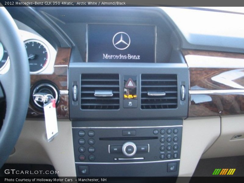 Arctic White / Almond/Black 2012 Mercedes-Benz GLK 350 4Matic
