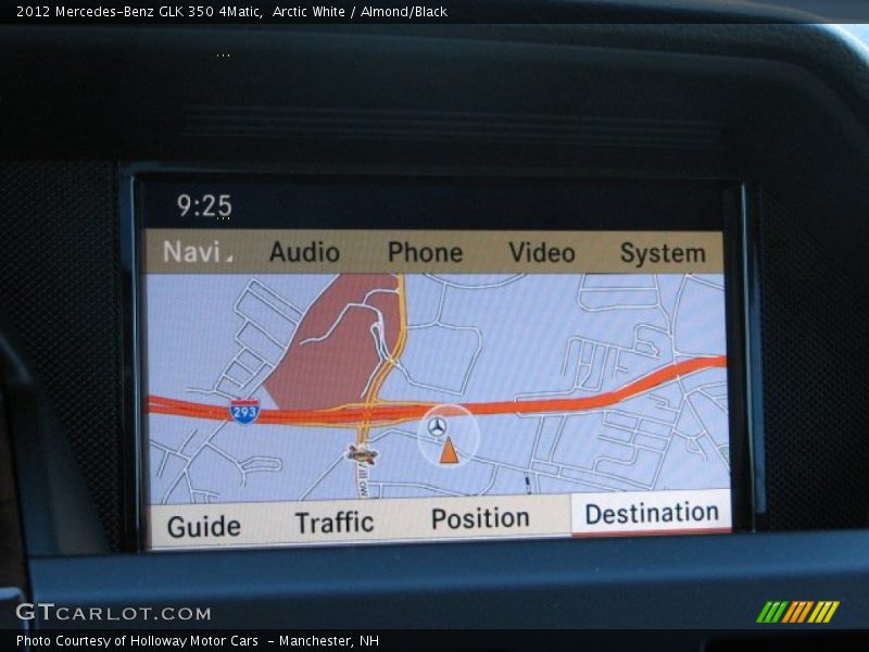 Arctic White / Almond/Black 2012 Mercedes-Benz GLK 350 4Matic