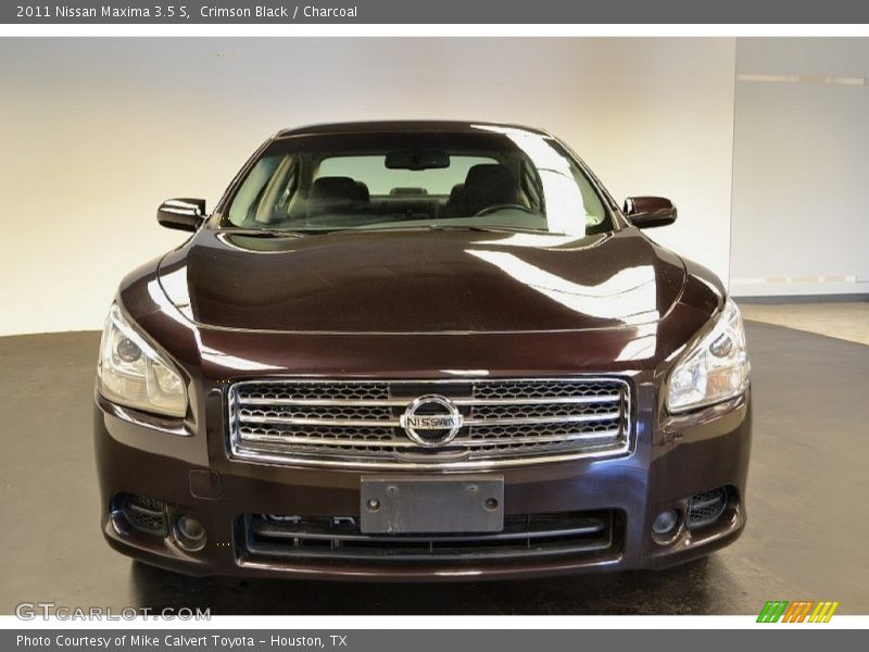 Crimson Black / Charcoal 2011 Nissan Maxima 3.5 S