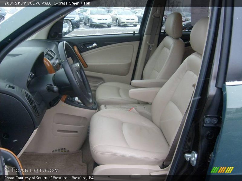 Cypress Green / Tan 2006 Saturn VUE V6 AWD