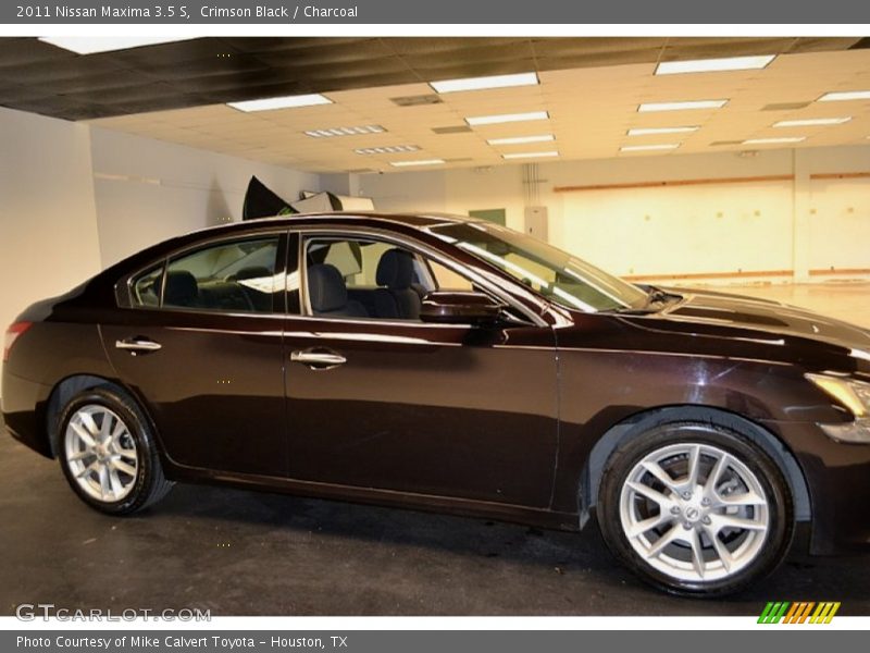 Crimson Black / Charcoal 2011 Nissan Maxima 3.5 S