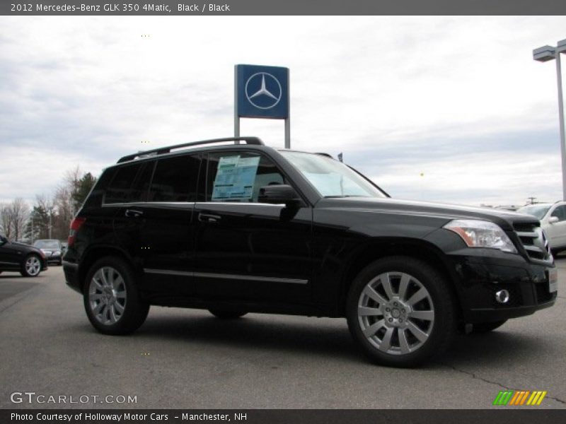 Black / Black 2012 Mercedes-Benz GLK 350 4Matic