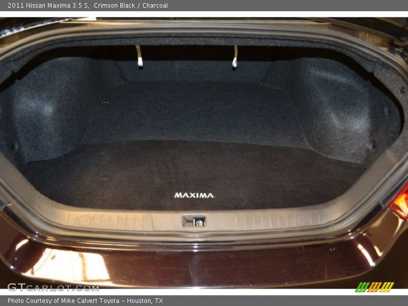 Crimson Black / Charcoal 2011 Nissan Maxima 3.5 S