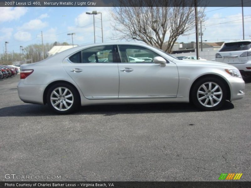 Mercury Metallic / Light Gray 2007 Lexus LS 460
