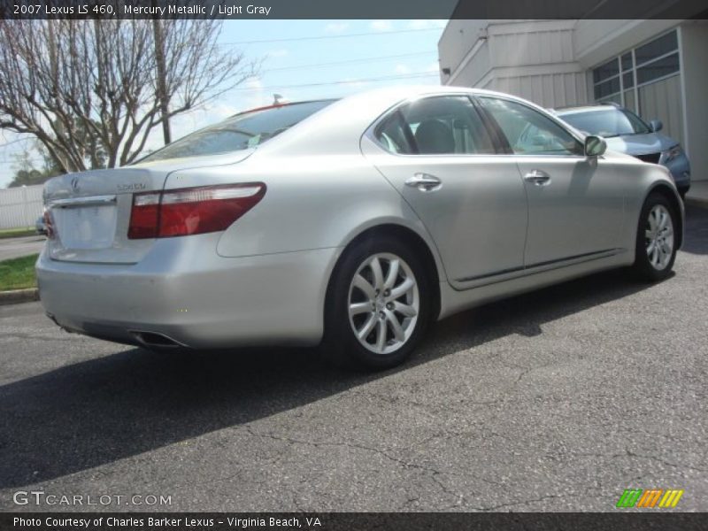 Mercury Metallic / Light Gray 2007 Lexus LS 460