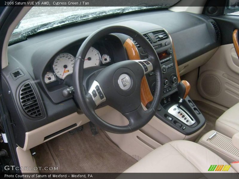 Cypress Green / Tan 2006 Saturn VUE V6 AWD