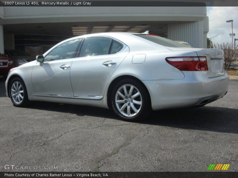 Mercury Metallic / Light Gray 2007 Lexus LS 460