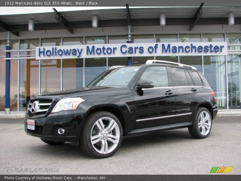 Black / Black 2012 Mercedes-Benz GLK 350 4Matic