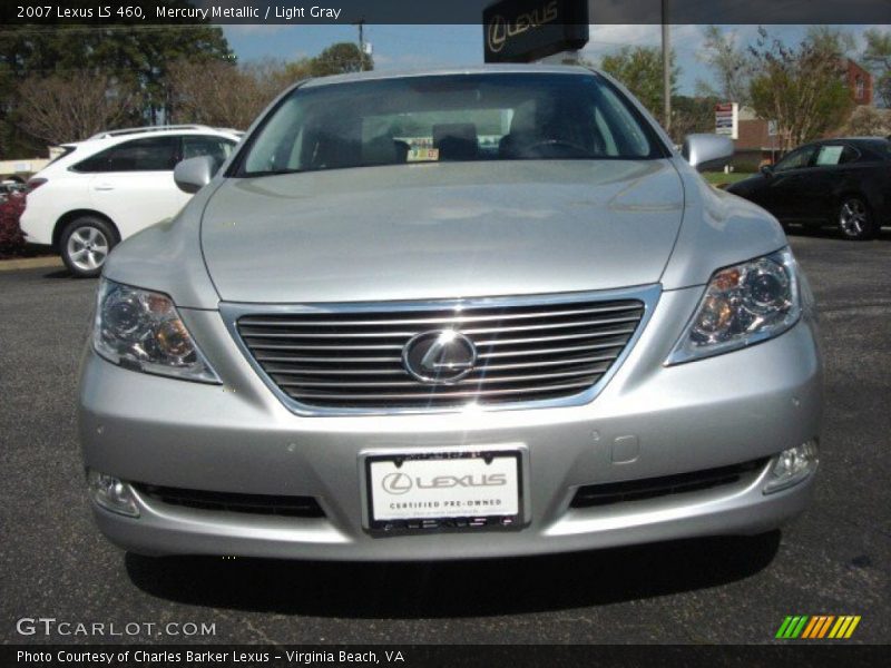 Mercury Metallic / Light Gray 2007 Lexus LS 460