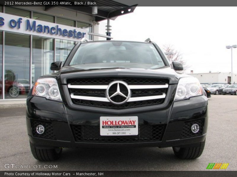 Black / Black 2012 Mercedes-Benz GLK 350 4Matic