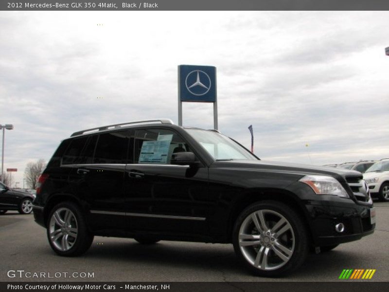 Black / Black 2012 Mercedes-Benz GLK 350 4Matic