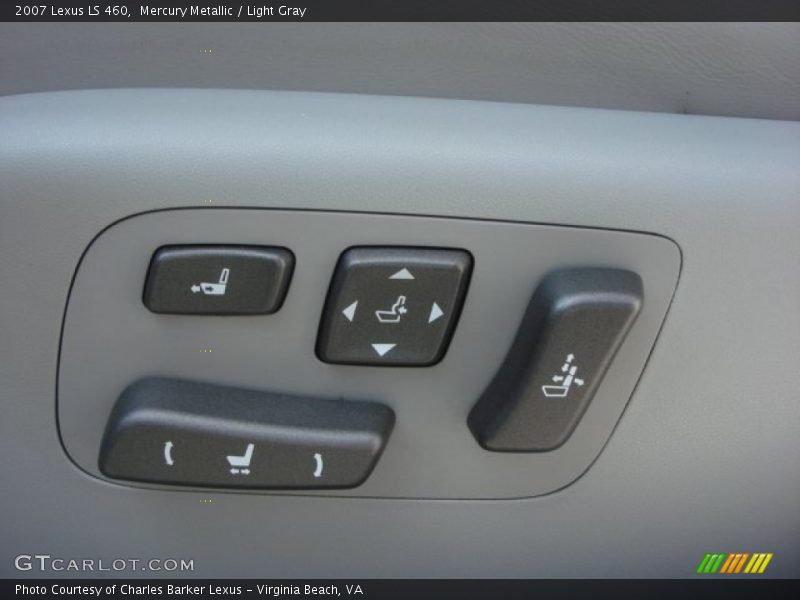 Mercury Metallic / Light Gray 2007 Lexus LS 460