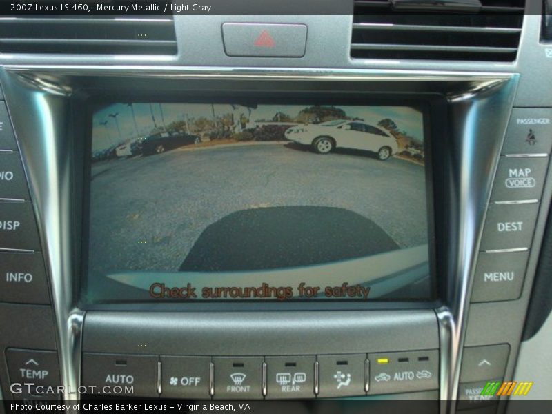 Mercury Metallic / Light Gray 2007 Lexus LS 460