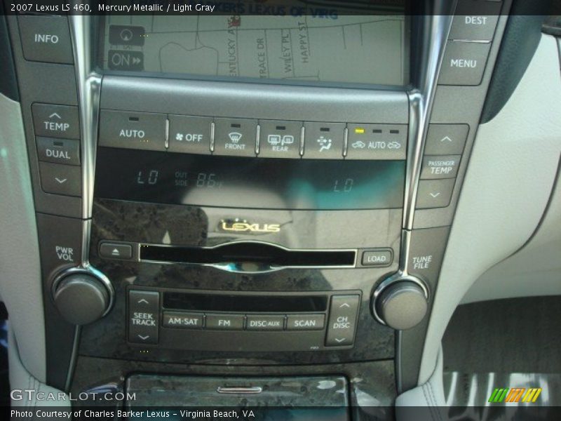 Mercury Metallic / Light Gray 2007 Lexus LS 460
