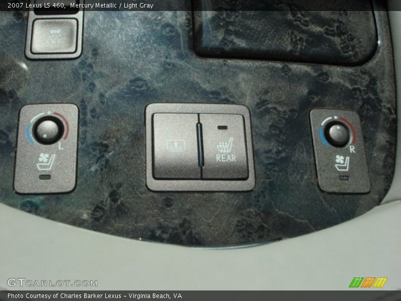 Mercury Metallic / Light Gray 2007 Lexus LS 460