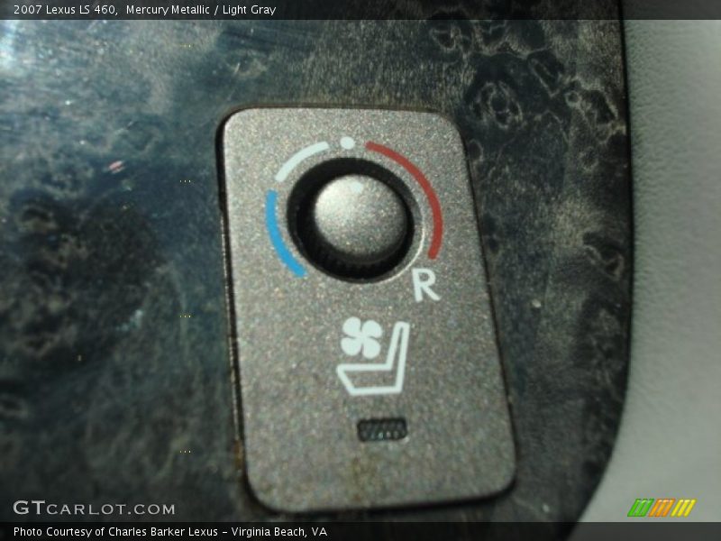 Mercury Metallic / Light Gray 2007 Lexus LS 460