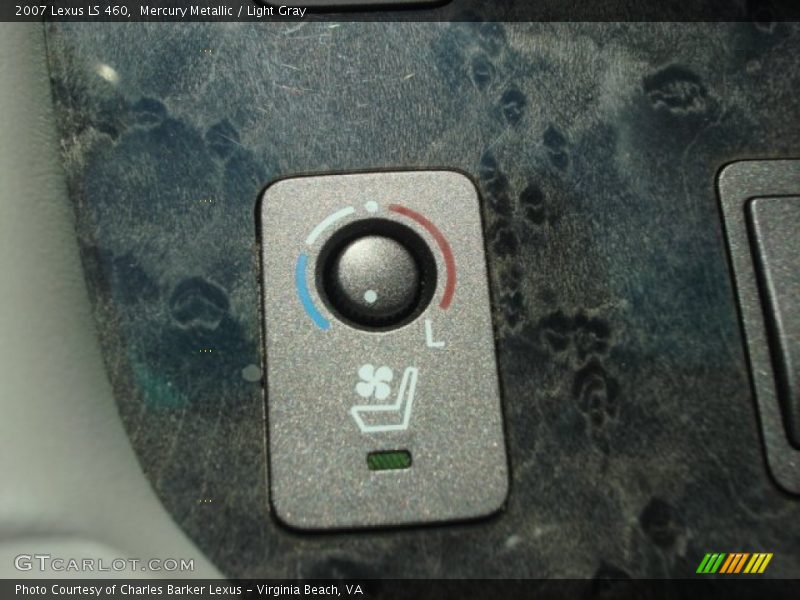 Mercury Metallic / Light Gray 2007 Lexus LS 460