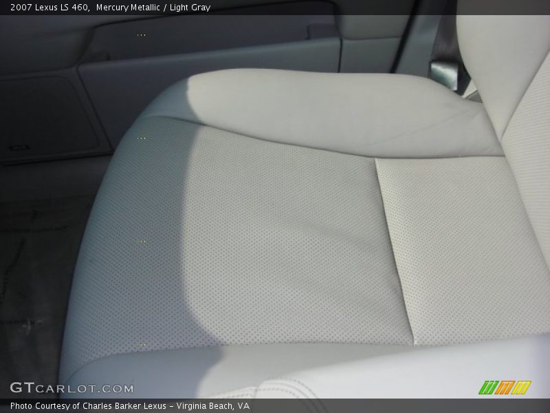 Mercury Metallic / Light Gray 2007 Lexus LS 460