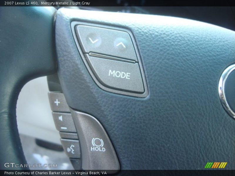 Mercury Metallic / Light Gray 2007 Lexus LS 460