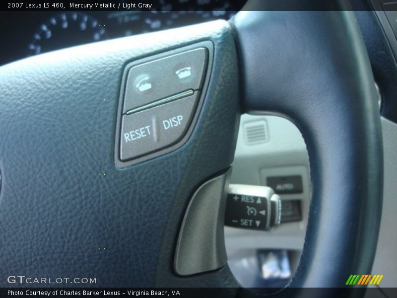 Mercury Metallic / Light Gray 2007 Lexus LS 460