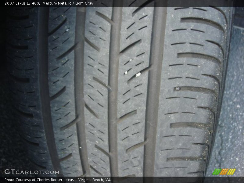 Mercury Metallic / Light Gray 2007 Lexus LS 460