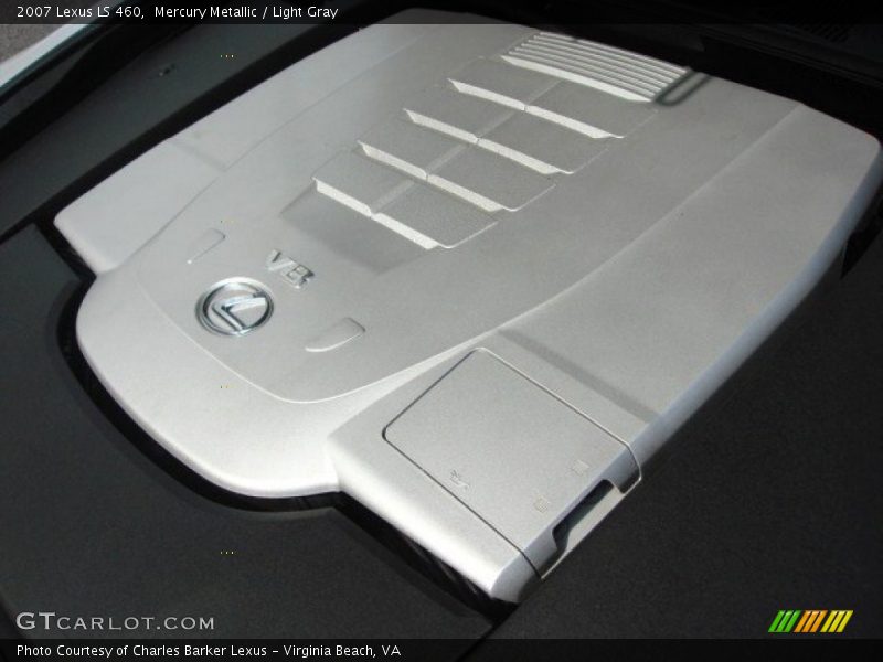 Mercury Metallic / Light Gray 2007 Lexus LS 460