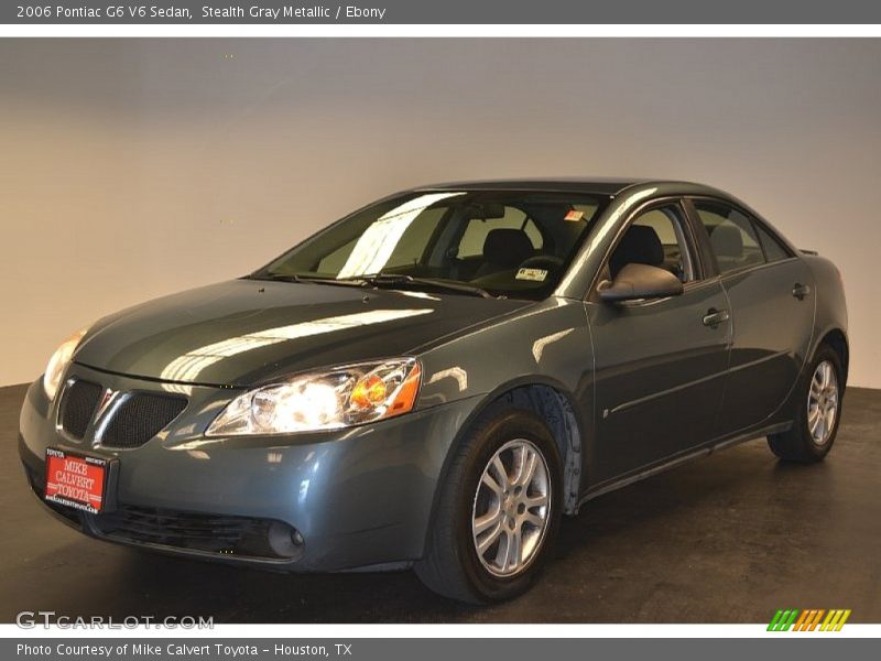 Stealth Gray Metallic / Ebony 2006 Pontiac G6 V6 Sedan