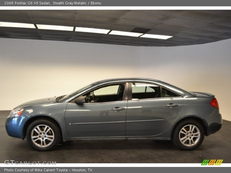 Stealth Gray Metallic / Ebony 2006 Pontiac G6 V6 Sedan