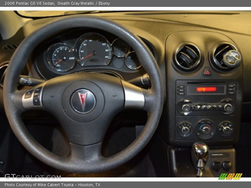 Stealth Gray Metallic / Ebony 2006 Pontiac G6 V6 Sedan