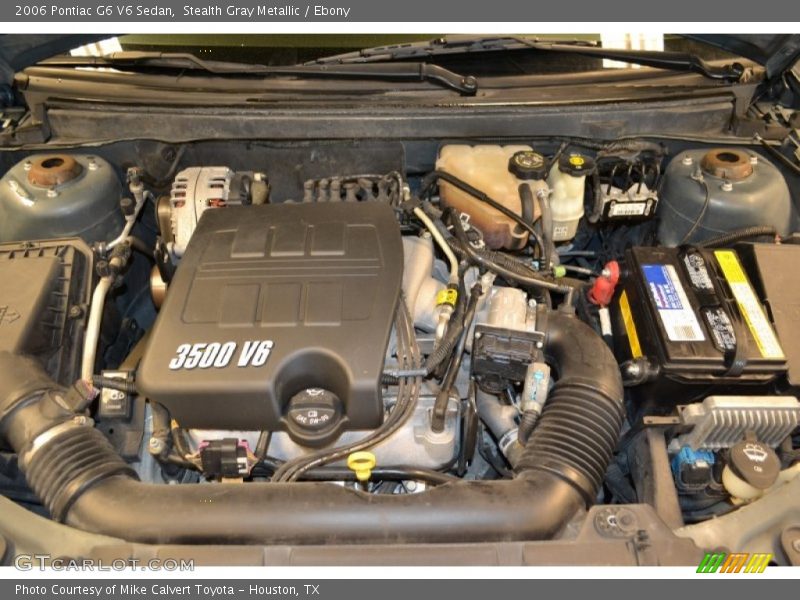 Stealth Gray Metallic / Ebony 2006 Pontiac G6 V6 Sedan