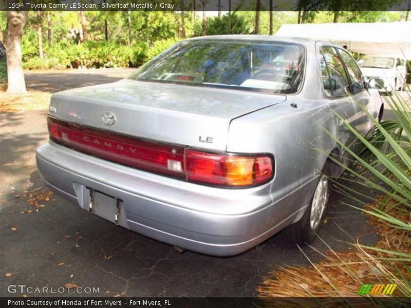 Silverleaf Metallic / Gray 1994 Toyota Camry LE Sedan