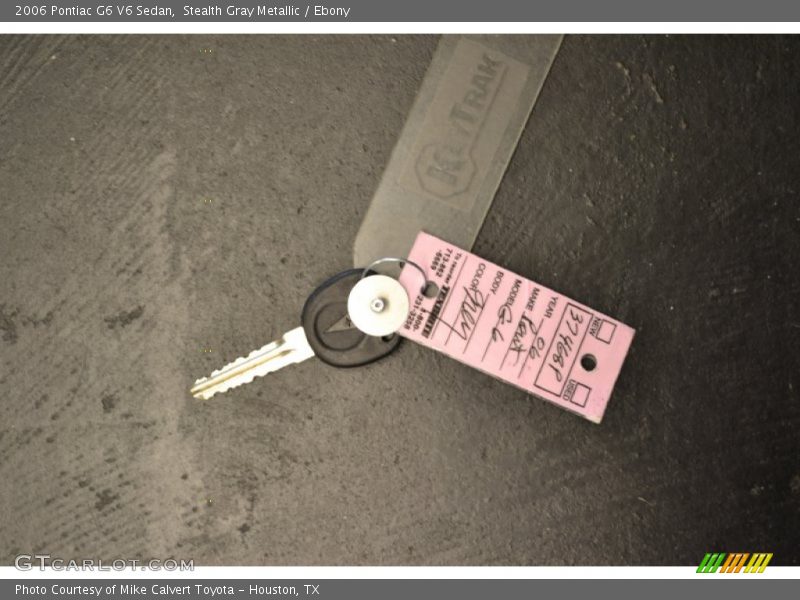 Stealth Gray Metallic / Ebony 2006 Pontiac G6 V6 Sedan