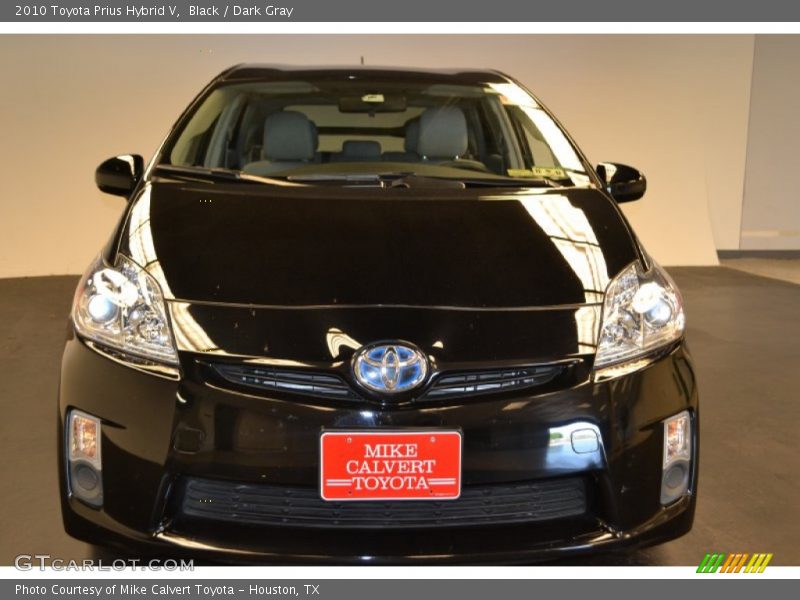 Black / Dark Gray 2010 Toyota Prius Hybrid V