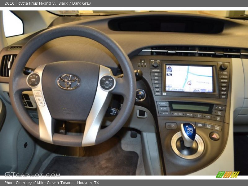 Black / Dark Gray 2010 Toyota Prius Hybrid V