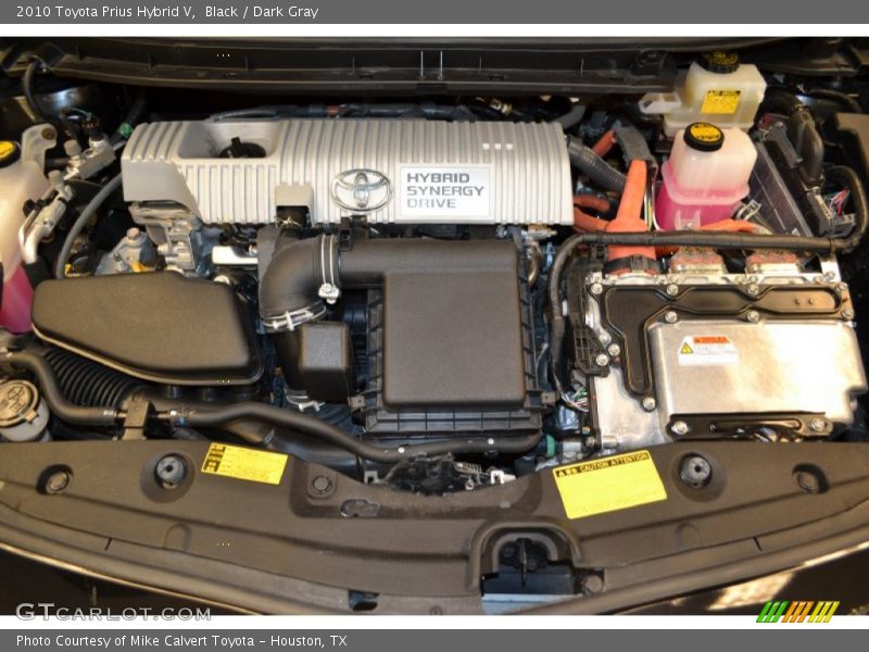 Black / Dark Gray 2010 Toyota Prius Hybrid V