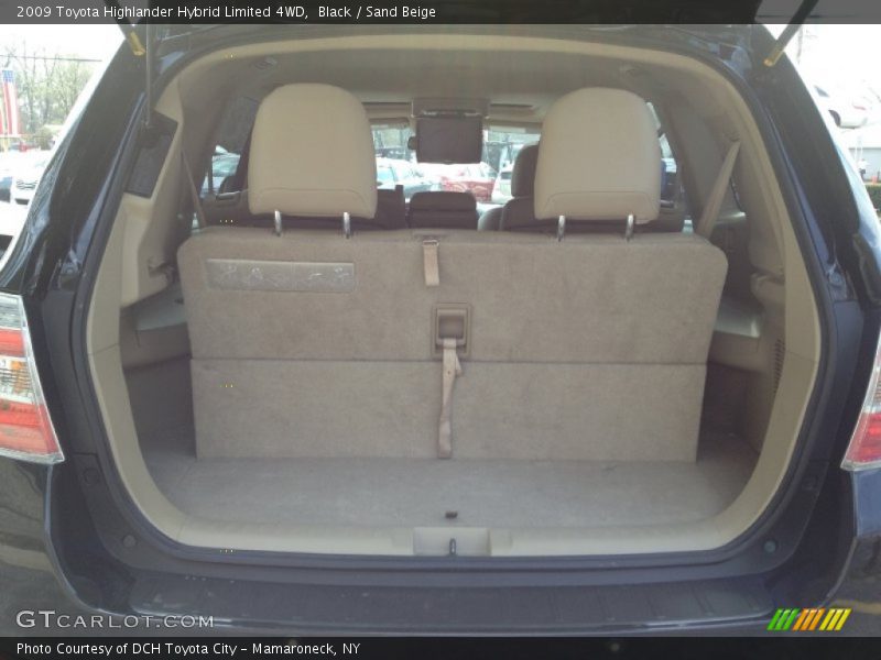 Black / Sand Beige 2009 Toyota Highlander Hybrid Limited 4WD
