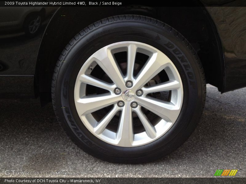 Black / Sand Beige 2009 Toyota Highlander Hybrid Limited 4WD