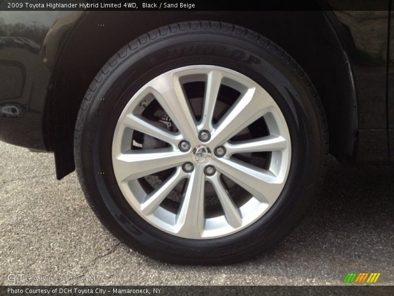 Black / Sand Beige 2009 Toyota Highlander Hybrid Limited 4WD