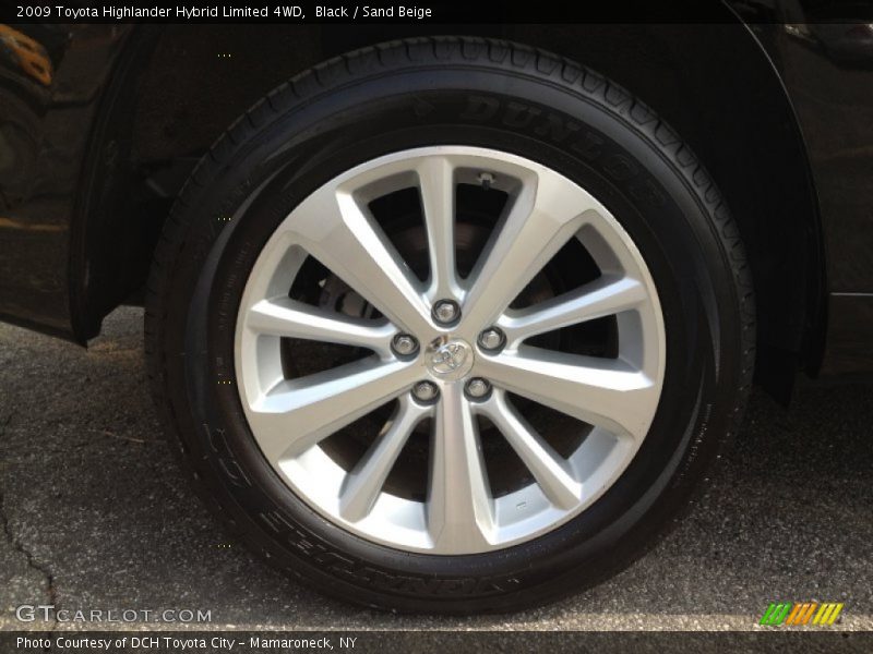 Black / Sand Beige 2009 Toyota Highlander Hybrid Limited 4WD
