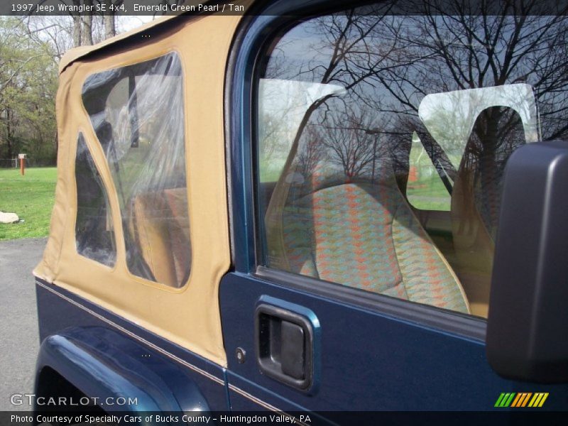 Emerald Green Pearl / Tan 1997 Jeep Wrangler SE 4x4