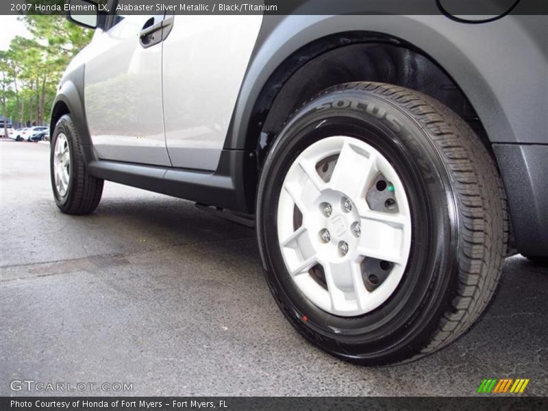 Alabaster Silver Metallic / Black/Titanium 2007 Honda Element LX