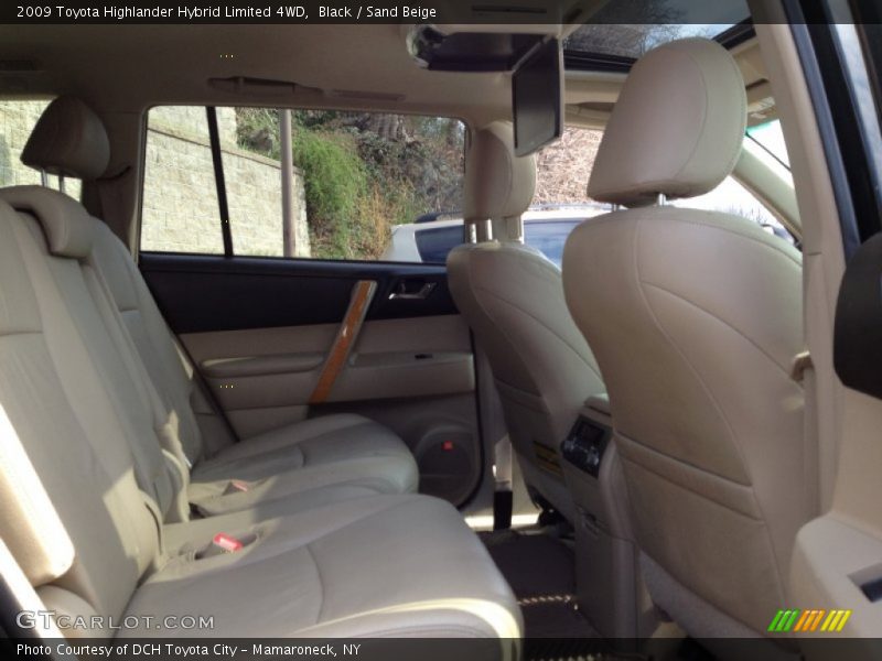 Black / Sand Beige 2009 Toyota Highlander Hybrid Limited 4WD