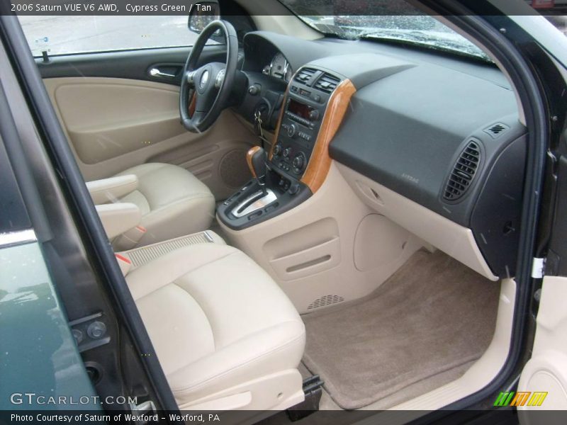 Cypress Green / Tan 2006 Saturn VUE V6 AWD