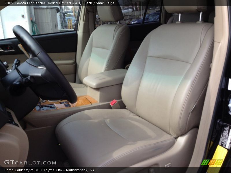 Black / Sand Beige 2009 Toyota Highlander Hybrid Limited 4WD