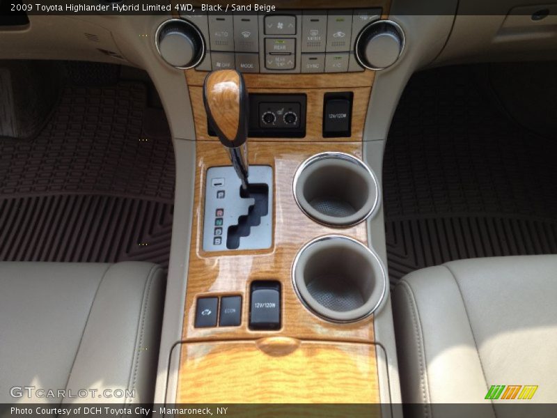 Black / Sand Beige 2009 Toyota Highlander Hybrid Limited 4WD