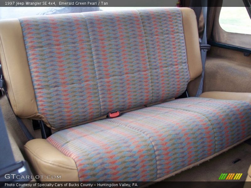 Emerald Green Pearl / Tan 1997 Jeep Wrangler SE 4x4