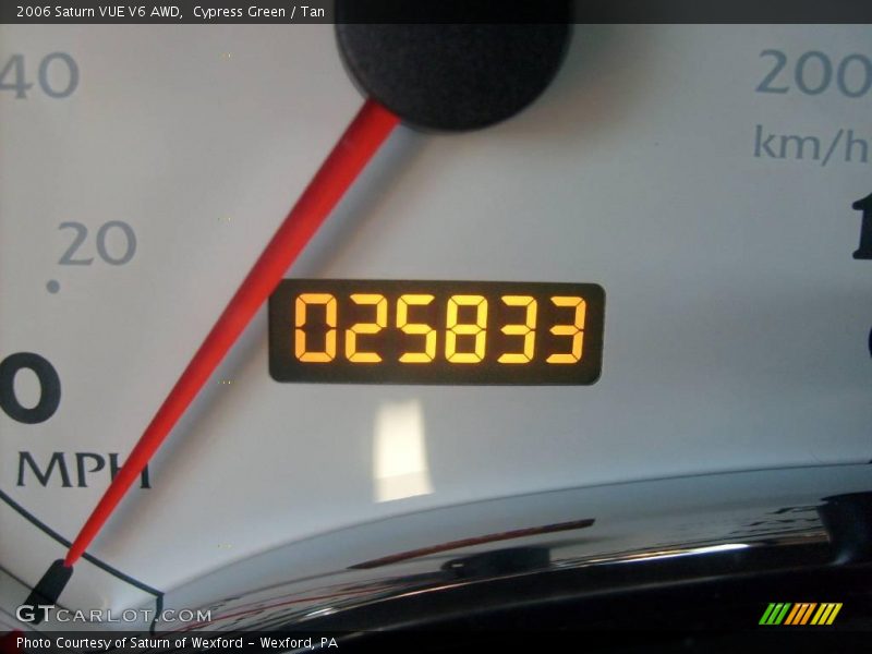 Cypress Green / Tan 2006 Saturn VUE V6 AWD