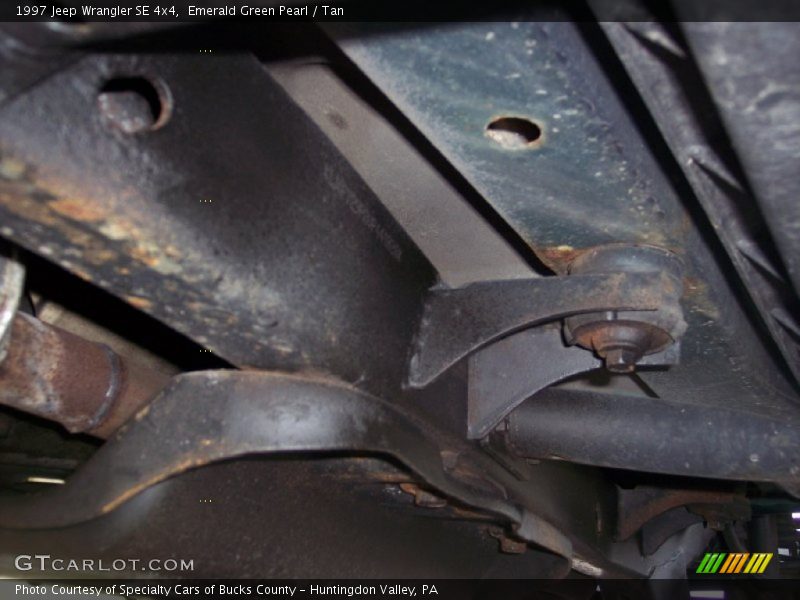 Emerald Green Pearl / Tan 1997 Jeep Wrangler SE 4x4