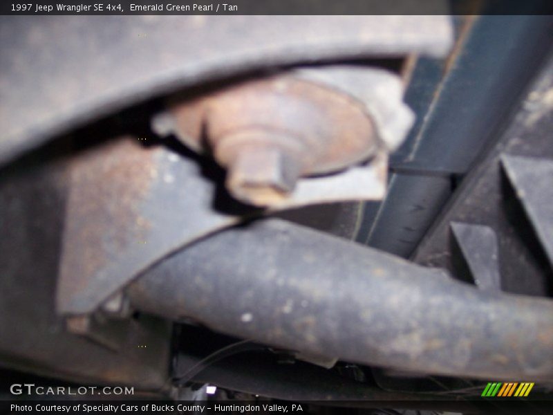 Emerald Green Pearl / Tan 1997 Jeep Wrangler SE 4x4